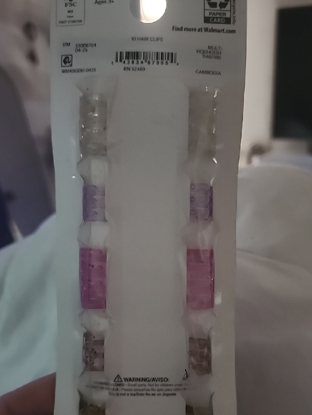 wonder nation Butterfly Clip Set - Pink, Purple, Gold, Brown - Picture 3 of 3